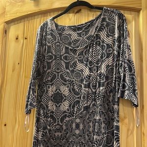Soft Surroundings Quarter Length Maxi Dress